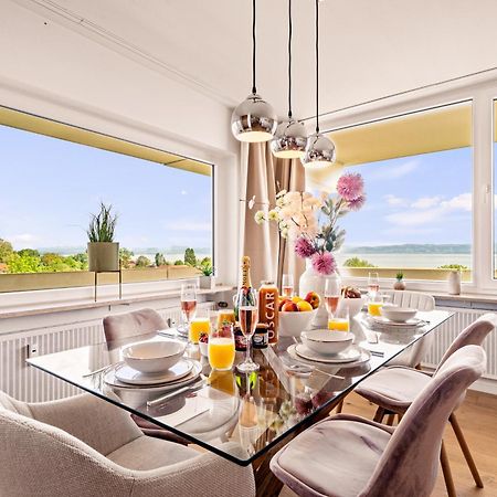 Panorama Penthouse Mit Atemberaubenden See- Und Bergblick Immenstaad am Bodensee Eksteriør bilde