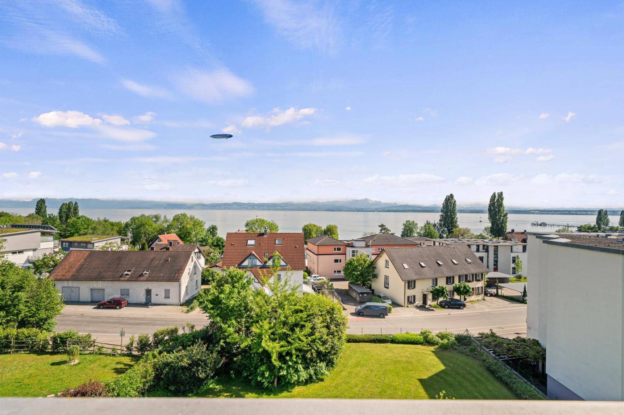 Panorama Penthouse Mit Atemberaubenden See- Und Bergblick Immenstaad am Bodensee Eksteriør bilde
