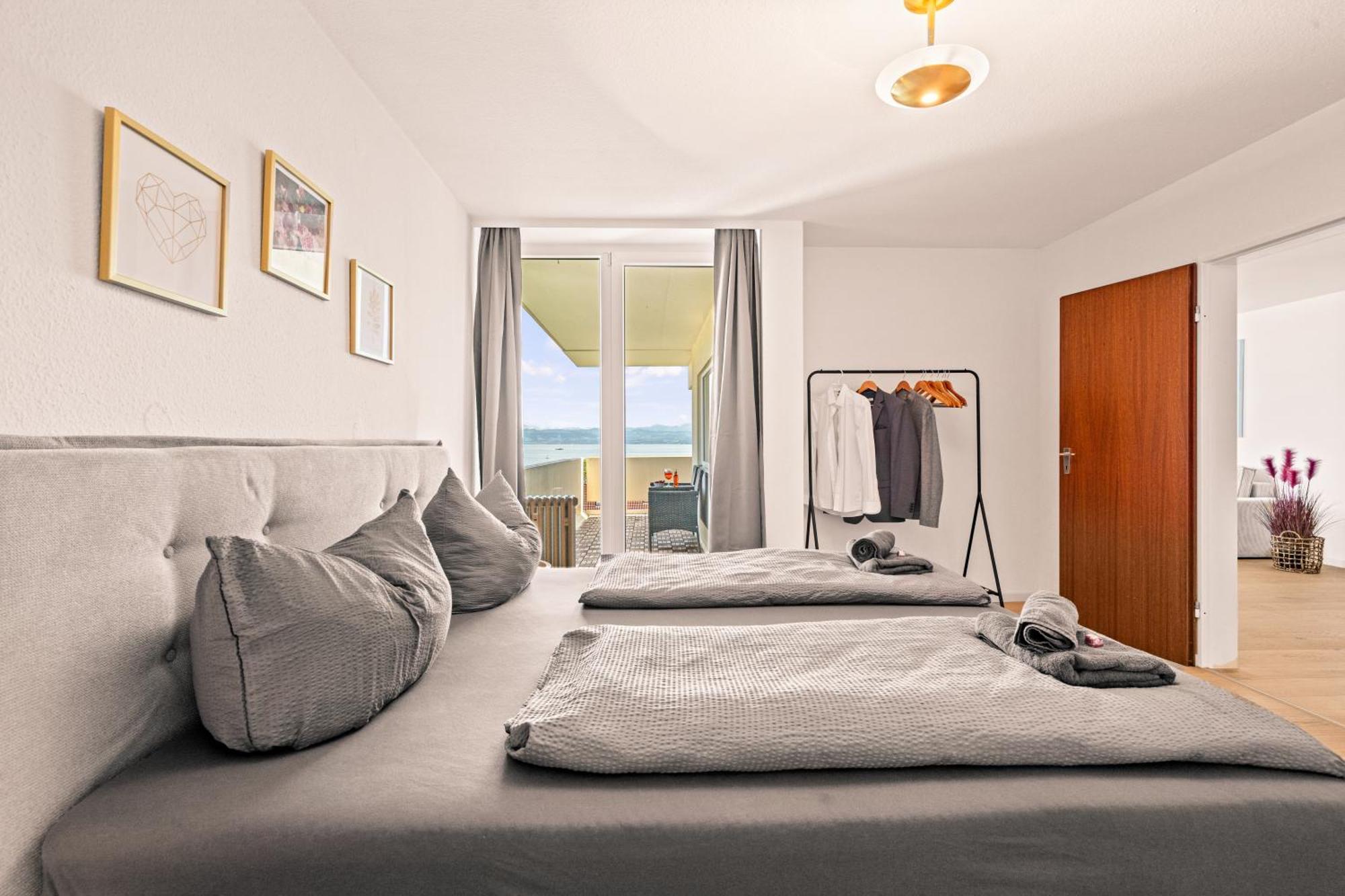 Panorama Penthouse Mit Atemberaubenden See- Und Bergblick Immenstaad am Bodensee Eksteriør bilde